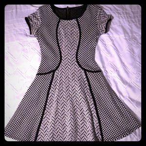 Black and white Dress